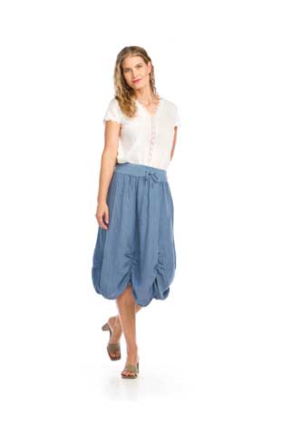PS-16903 - BUBBLE SKIRT WITH ELASTIC WAIST - Colors: AS SHOWN - Available Sizes:XS-XXL - Catalog Page:90 